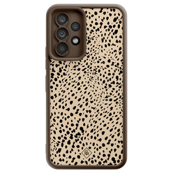 Casimoda Samsung Galaxy A52(s) bruine case - Spot on