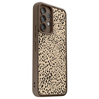 Casimoda Samsung Galaxy A52(s) bruine case - Spot on
