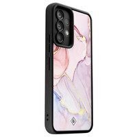 Casimoda Samsung Galaxy A52(s) zwarte case - Purple sky
