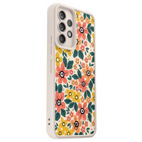 Casimoda Samsung Galaxy A52(s) beige case - Blossom