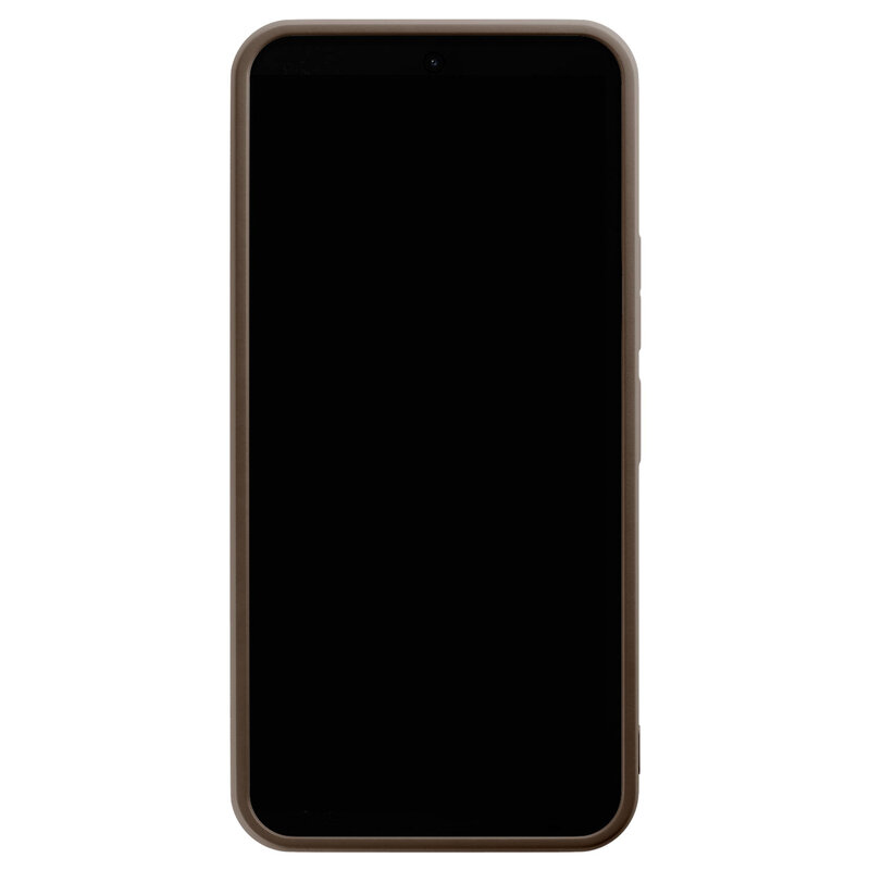 Casimoda Samsung Galaxy A52(s) bruine case - Wild animal