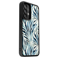 Casimoda Samsung Galaxy A52(s) zwarte case - Japandi waves