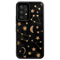 Casimoda Samsung Galaxy A52(s) zwarte case - Constellations