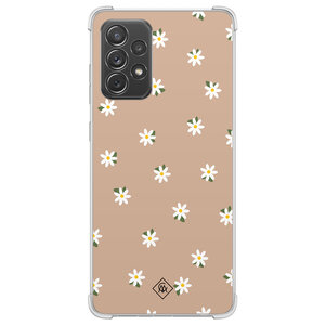 Casimoda Samsung Galaxy A52(s) shockproof hoesje - Sweet daisies