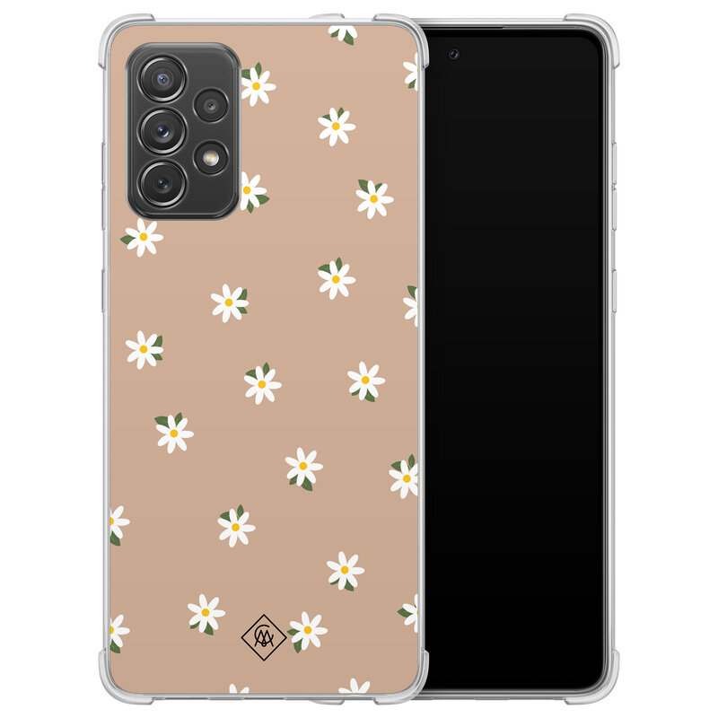 Casimoda Samsung Galaxy A52(s) shockproof hoesje - Sweet daisies