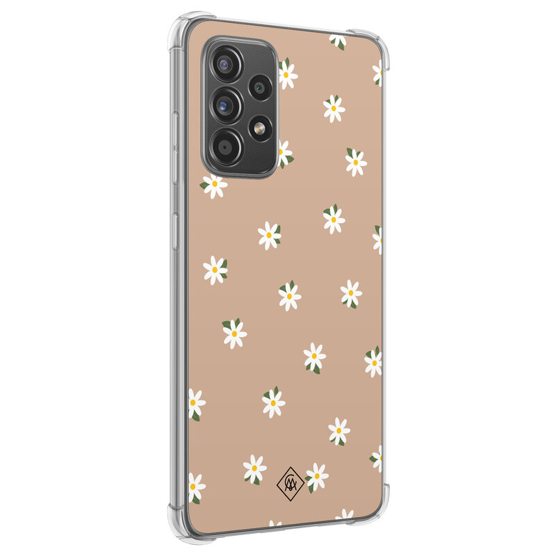 Casimoda Samsung Galaxy A52(s) shockproof hoesje - Sweet daisies