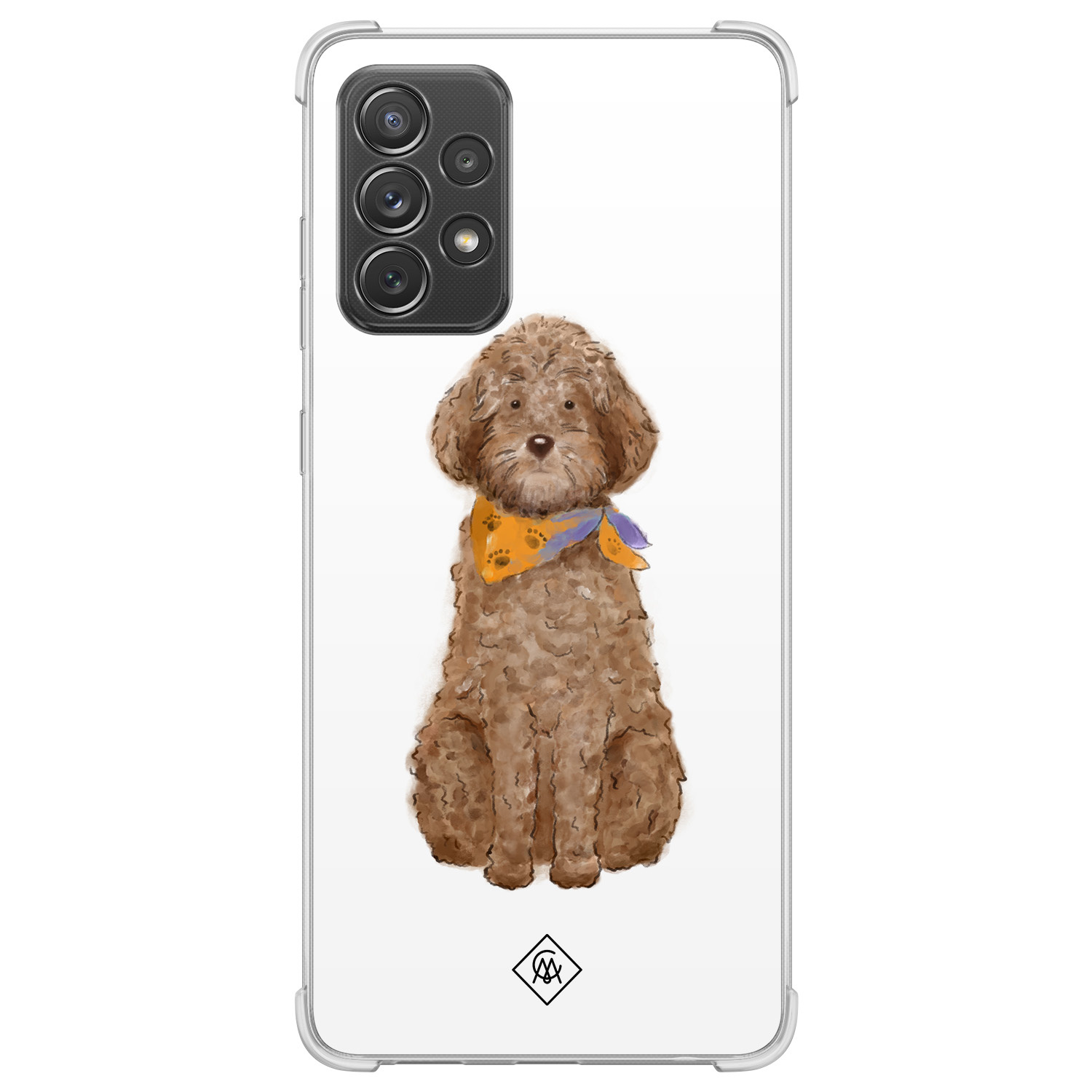 Samsung Galaxy A52(s) shockproof hoesje - Labradoodle