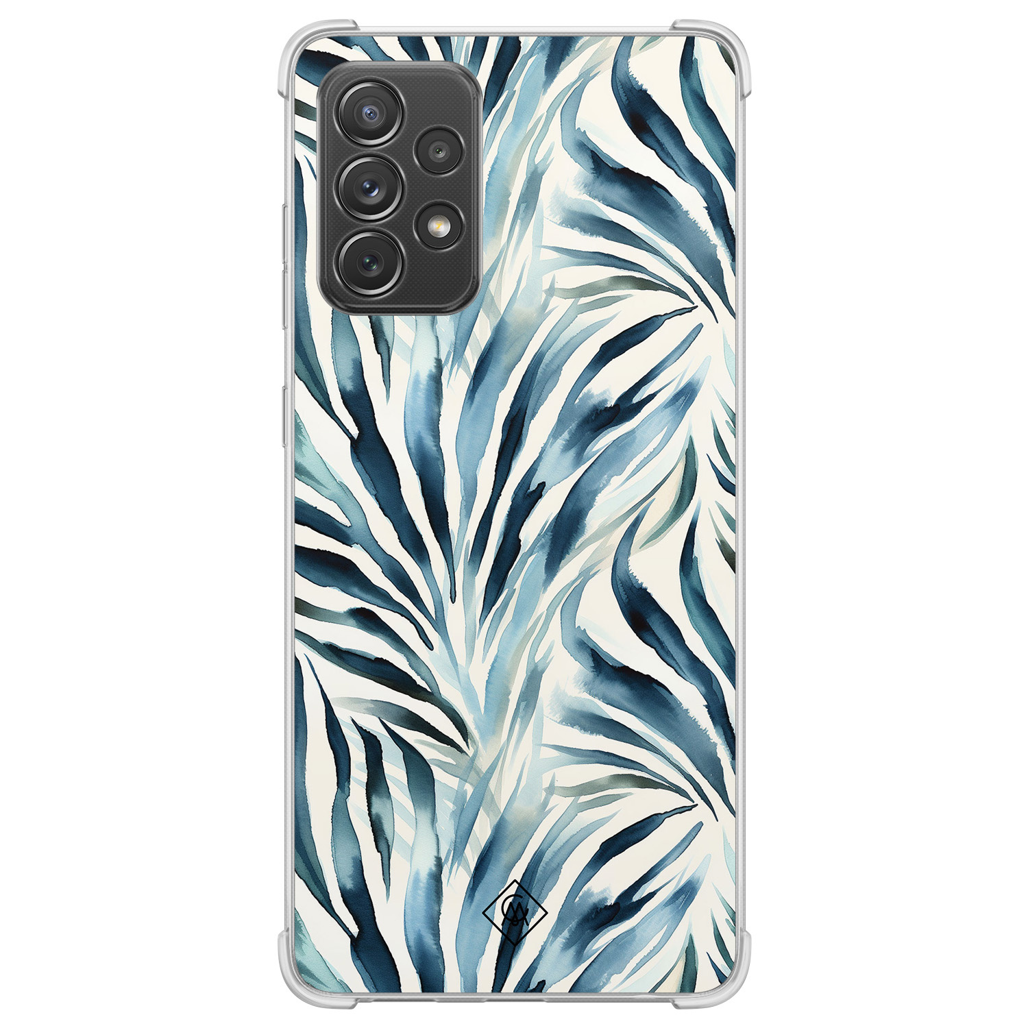 Samsung Galaxy A52(s) shockproof hoesje - Japandi waves