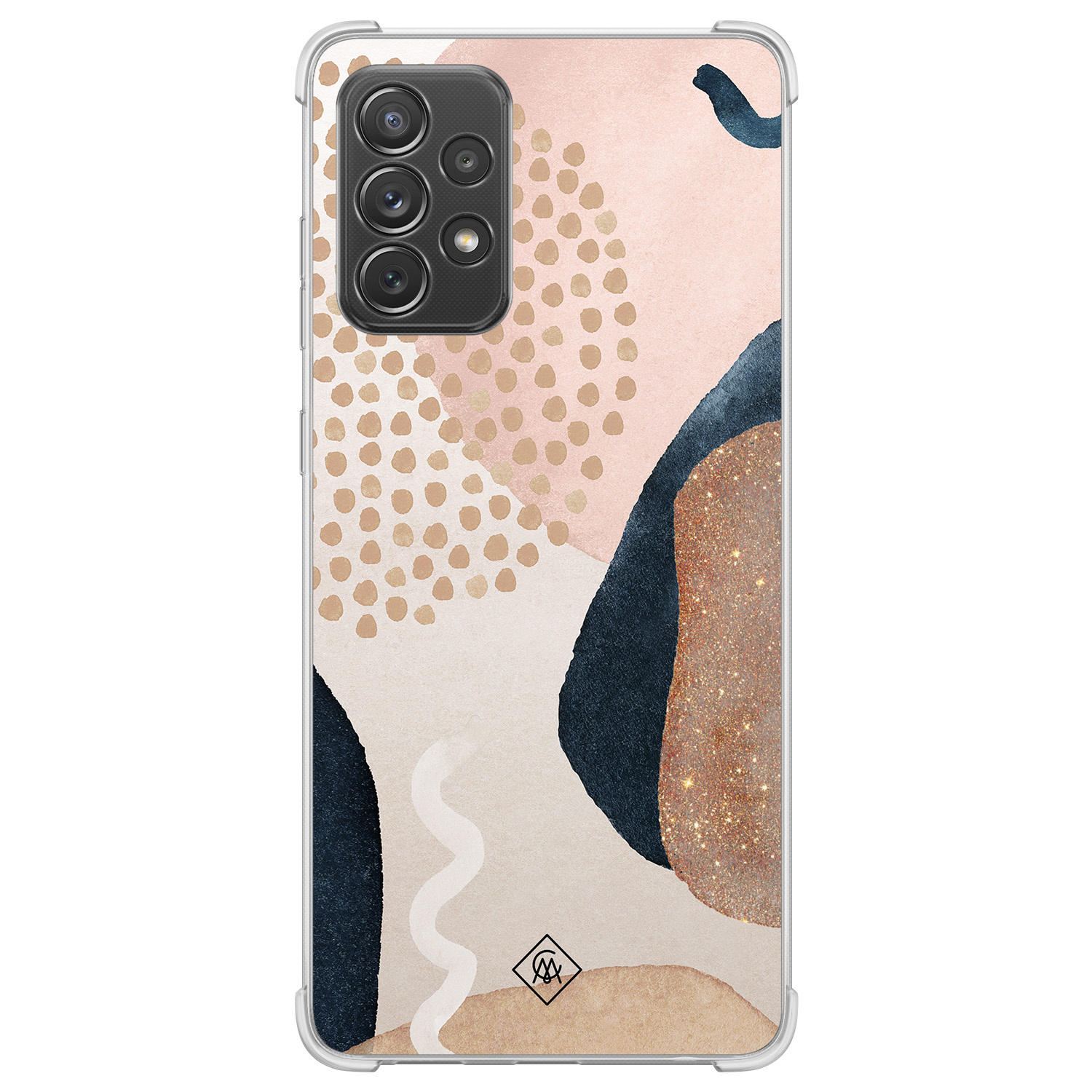 Samsung Galaxy A52(s) shockproof hoesje - Abstract dots