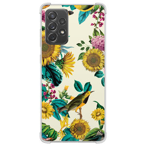 Casimoda Samsung Galaxy A52(s) shockproof hoesje - Sunflowers
