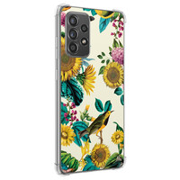 Casimoda Samsung Galaxy A52(s) shockproof hoesje - Sunflowers