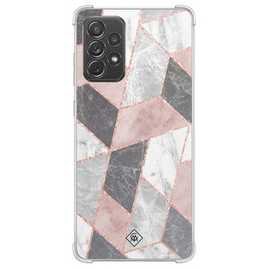 Casimoda Samsung Galaxy A52(s) shockproof hoesje - Stone grid
