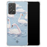 Casimoda Samsung Galaxy A52(s) shockproof hoesje - Zwanen