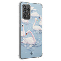 Casimoda Samsung Galaxy A52(s) shockproof hoesje - Zwanen