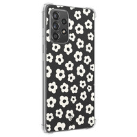 Casimoda Samsung Galaxy A52(s) shockproof hoesje - Retro bloempjes