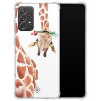 Casimoda Samsung Galaxy A52(s) shockproof hoesje - Giraffe