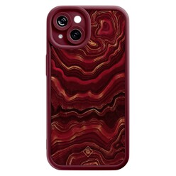 Casimoda iPhone 14 rode case - Agate rood
