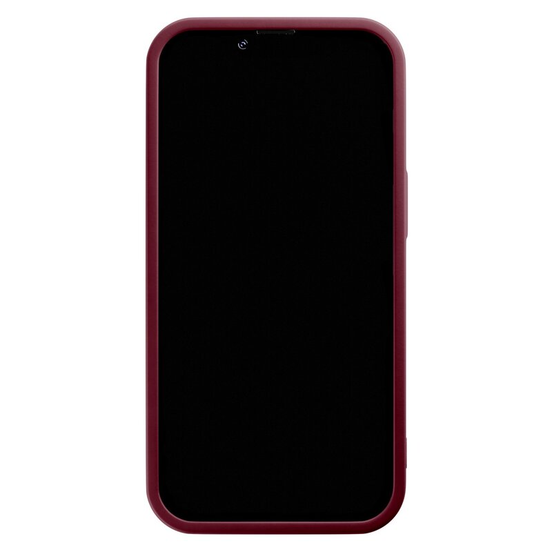 Casimoda iPhone 14 rode case - Agate rood
