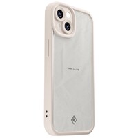 Casimoda iPhone 14 beige case - Vive la vie