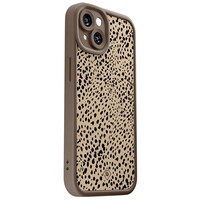 Casimoda iPhone 13 bruine case - Spot on