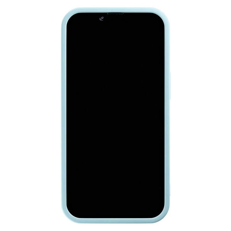 Casimoda iPhone 13 blauwe case - Hart blauw