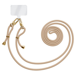 Casimoda Universeel telefoonkoord met dubbele sluiting - Beige