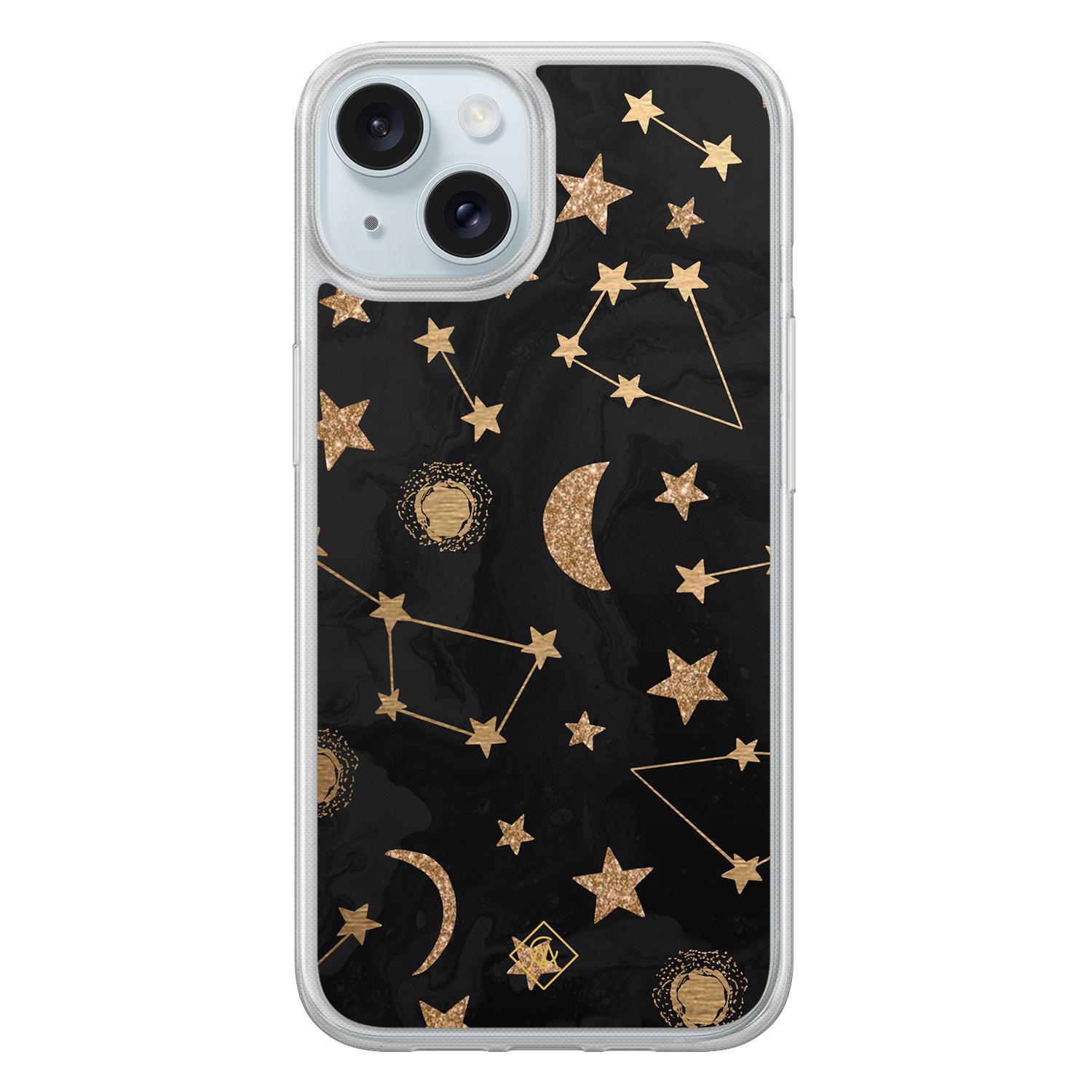 iPhone 15 hybride hoesje - Counting the stars