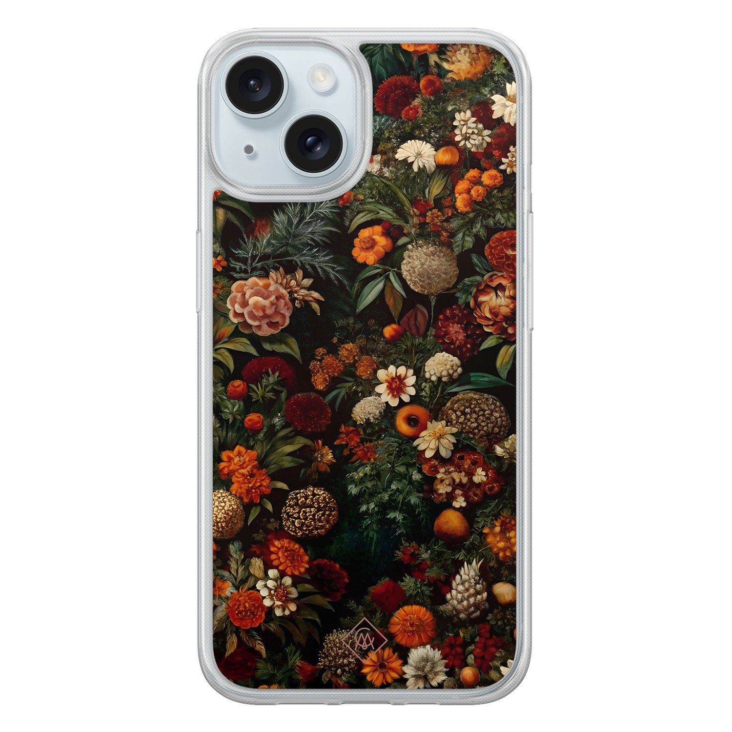 iPhone 15 hybride hoesje - Exotic garden