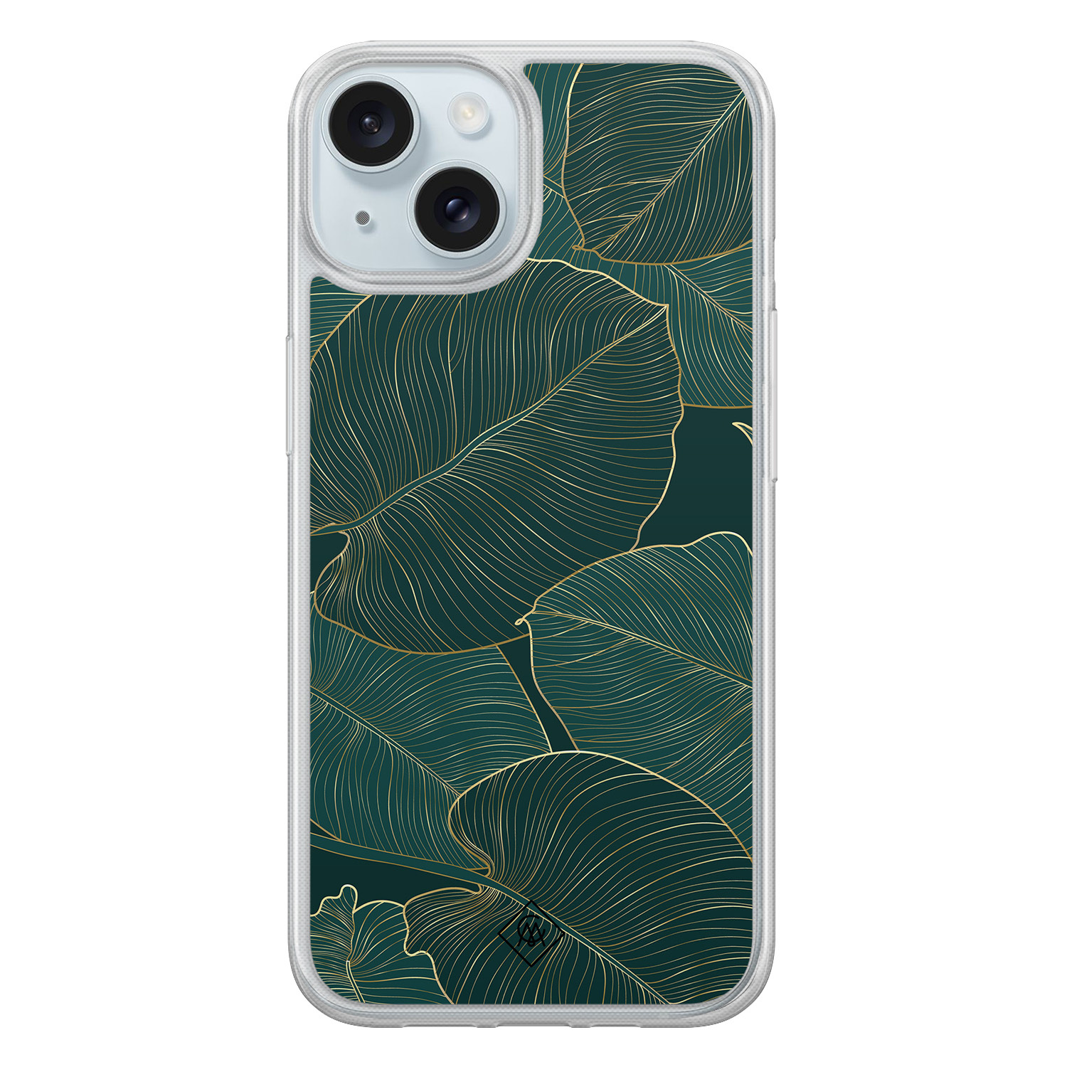 iPhone 15 hybride hoesje - Monstera leaves