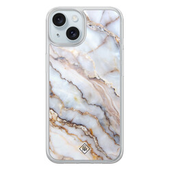 Casimoda iPhone 14 hybride hoesje - Marble dream Casimoda iPhone 14 hybride hoesje - Marble dream