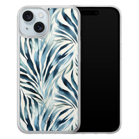 Casimoda iPhone 14 hybride hoesje - Japandi waves
