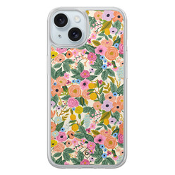 Casimoda iPhone 14 hybride hoesje - Pink gardens