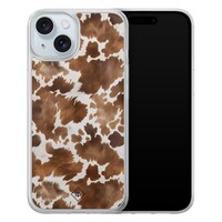 Casimoda iPhone 13 hybride hoesje - Cowhide chic