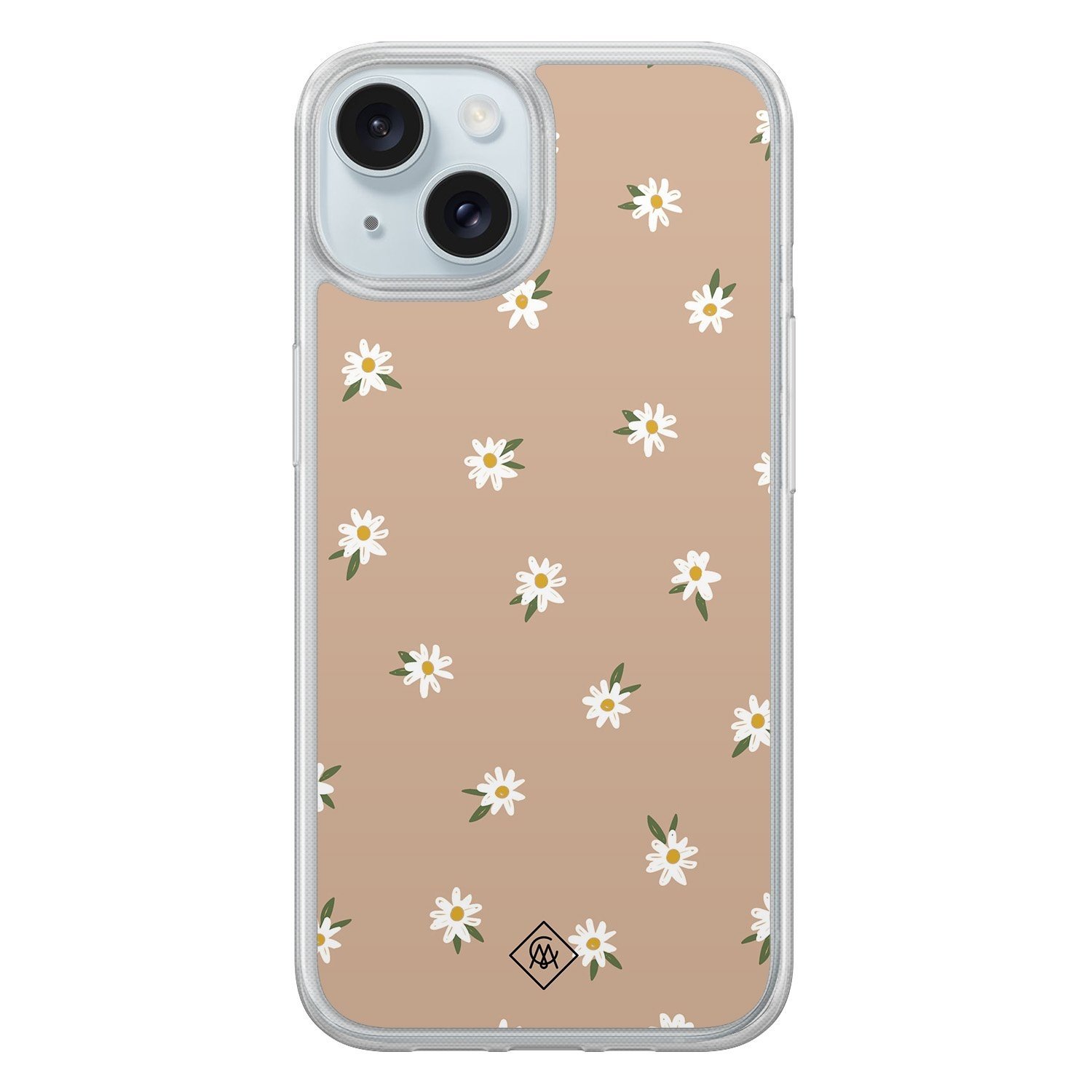 iPhone 13 hybride hoesje - Sweet daisies