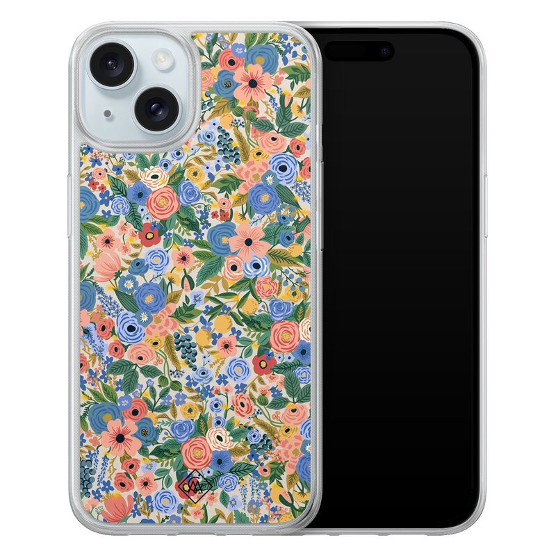 Casimoda iPhone 13 hybride hoesje - Blue gardens