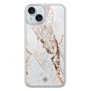 Casimoda iPhone 13 hybride hoesje - Marmer goud
