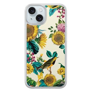 Casimoda iPhone 13 hybride hoesje - Sunflowers