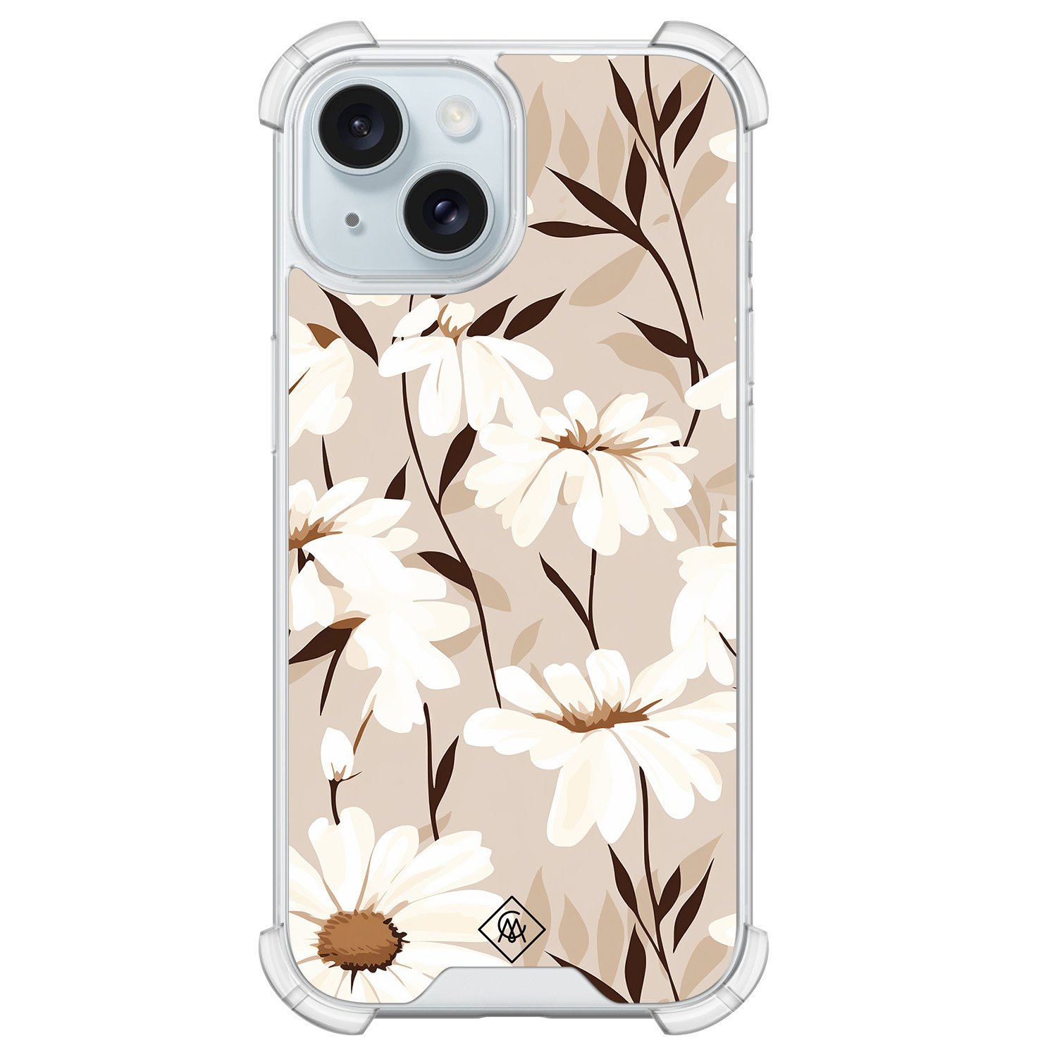 iPhone 15 shockproof hoesje - In bloom