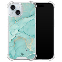 Casimoda iPhone 14 shockproof hoesje - Touch of mint