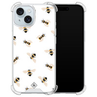 Casimoda iPhone 14 shockproof hoesje - Bee happy
