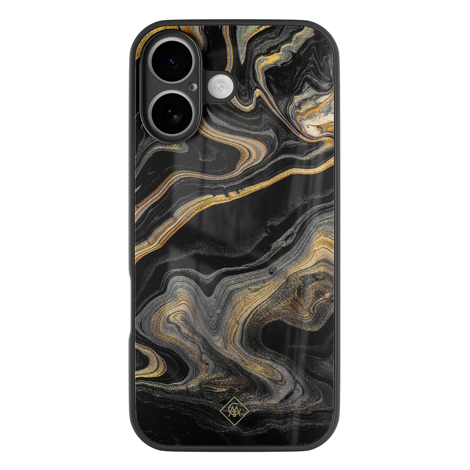 iPhone 16 glazen hardcase Marbling