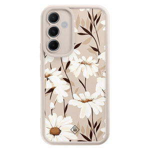Casimoda Samsung Galaxy A55 beige case - In bloom