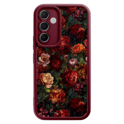 Casimoda Samsung Galaxy A55 rode case - Floral garden