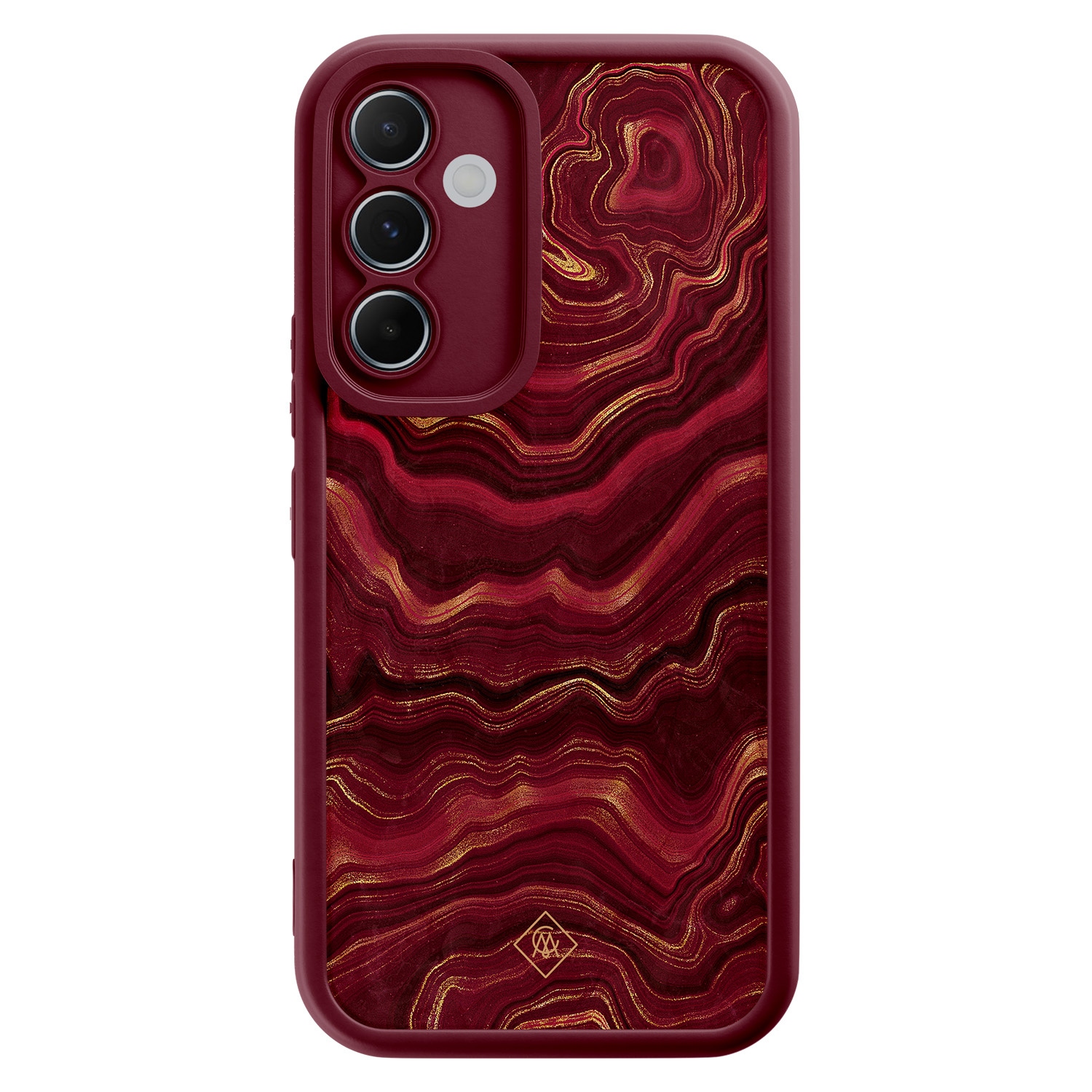 Samsung Galaxy A55 rode case - Agate rood