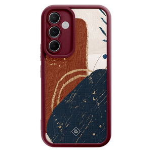 Casimoda Samsung Galaxy A55 rode case - Abstract terracotta