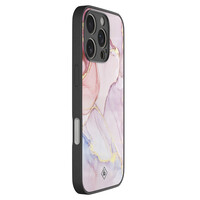 Casimoda iPhone 16 Pro glazen hardcase - Purple sky