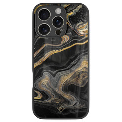 Casimoda iPhone 16 Pro glazen hardcase - Marbling