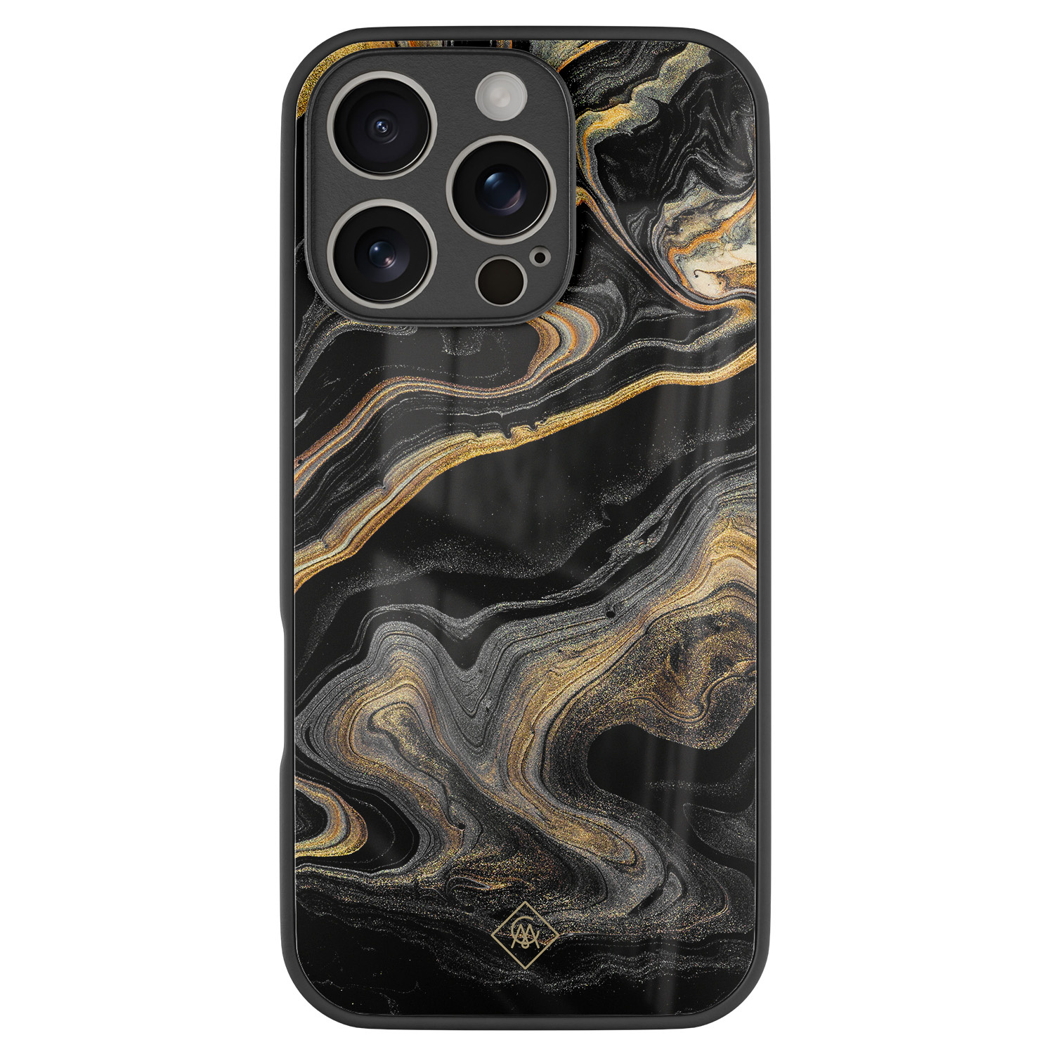 iPhone 16 Pro glazen hardcase Marbling
