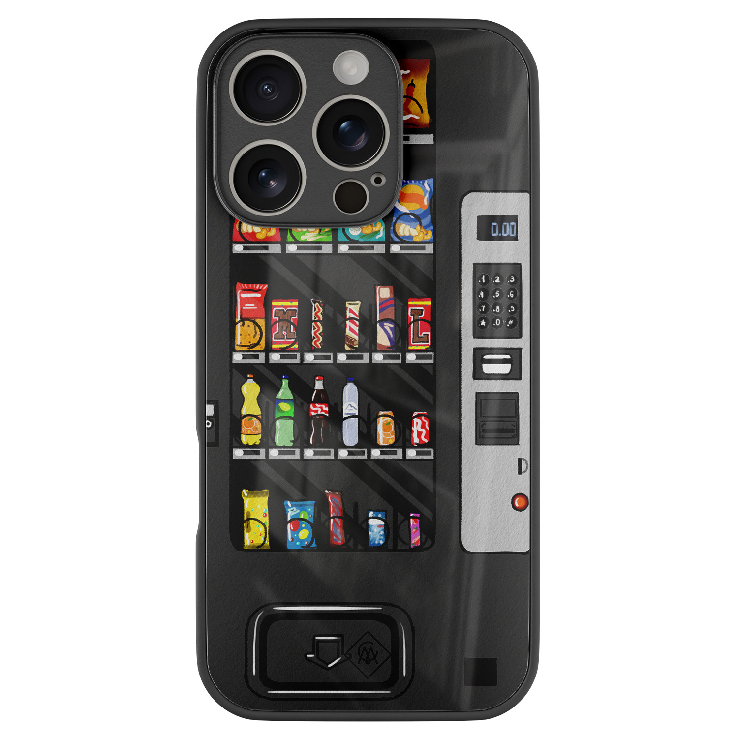 iPhone 16 Pro glazen hardcase Snoepautomaat
