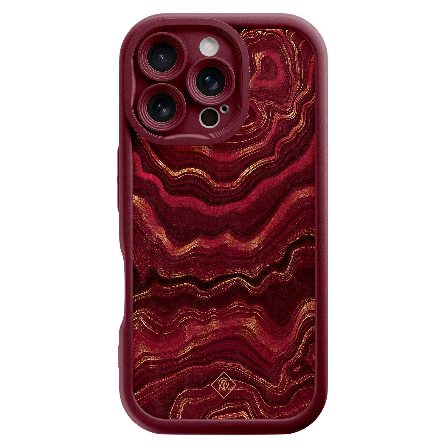 iPhone 16 Pro rode case Agate rood